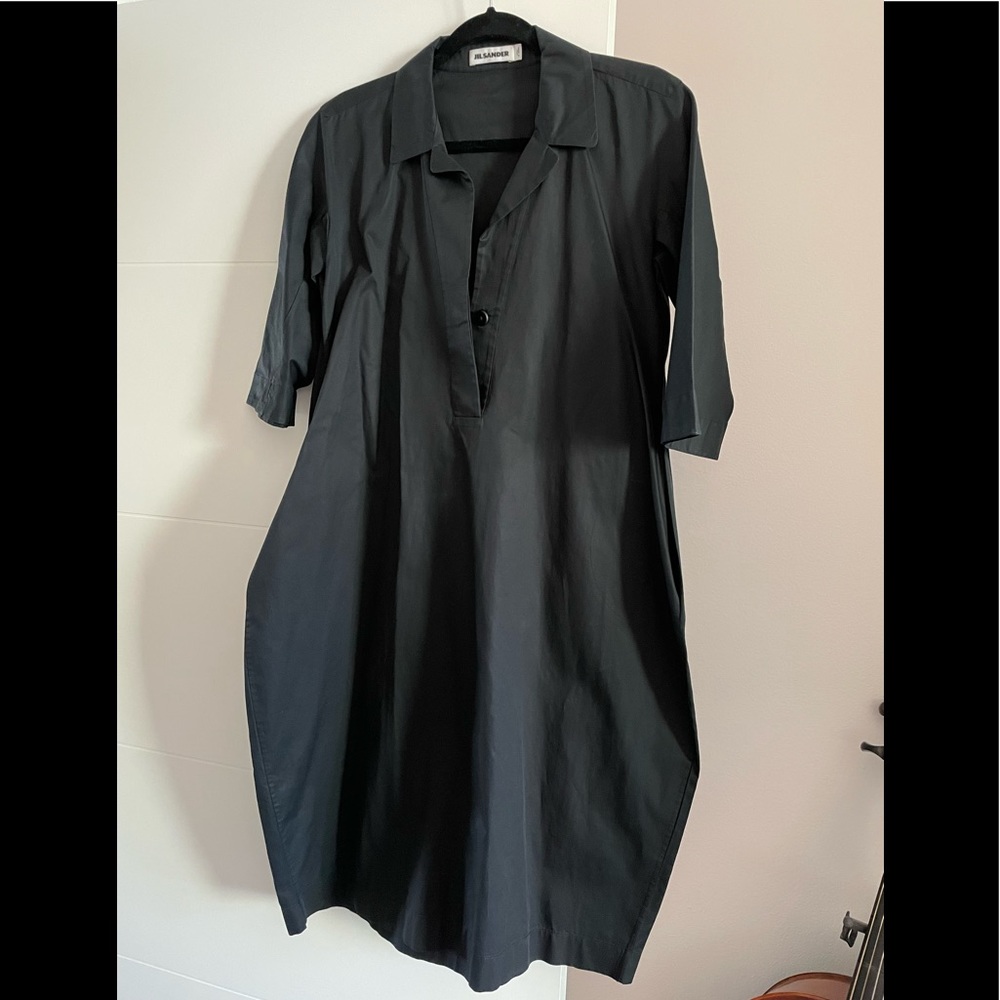 Jil Sander Tulip Bubble Shirt Dress